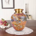 Aluminium Polish Decorative Flower Vase