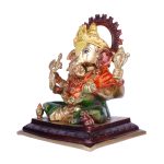 Brass Sitting Ganesh Idol Murti Statue for Home 4 DSCF5288 eMetalCrafts