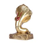 Brass Modern Art Ganesha Statue Murti God Idols for Pooja Room 4 DSCF5297 eMetalCrafts