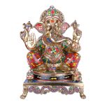 Handcrafted Brass Ganesha Statue 2 DSCF5319 eMetalCrafts