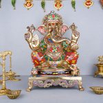 Handcrafted Brass Ganesha Statue
