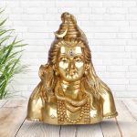 Pure Brass Shivji Face 1 1 138 eMetalCrafts
