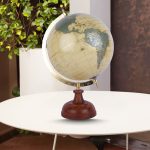 Aluminium Brown & Green Globe 1 1 34 eMetalCrafts