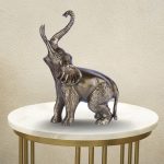 Aluminium Cheering Elephant 1 1 8 eMetalCrafts