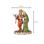 Brass Radha Krishna Statue 6 26 cm 15 eMetalCrafts