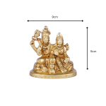 Brass Shiva Parvati Statue 5 26 cm 16 1 eMetalCrafts