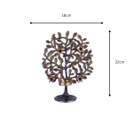 Brass Tree of Life Diya Tree Diya Deepak Tealight Holder Height 6 26 cm 59 eMetalCrafts