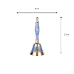 Brass Puja Bell for Home and Temple 3 26 cm 70 eMetalCrafts