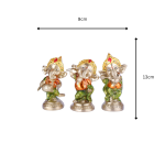 Bal Ganesha Brass Idols set 5 26 cm 87 eMetalCrafts