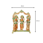 Brass Ram Darbar Idol 5 26 cm 9 1 eMetalCrafts