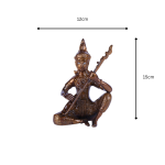 Thai Bronze Musician Statues in 3 set 6 26 cm 92 eMetalCrafts
