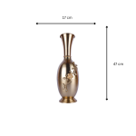 Aluminium Golden Bottle Shape Flower Pot 3 Add a heading 1 1 eMetalCrafts