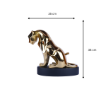 Aluminium Modern Golden Panther on Black Platfom 5 Add a heading 1 2 eMetalCrafts