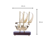 Pure Brass Small Size Ship/Boat/Titanic with Wooden Base 5 Add a heading 16 eMetalCrafts