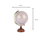 Aluminium Brown & White Globe 5 Add a heading 2 eMetalCrafts