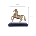 Aluminium Golden Horse Statue 5 Add a heading 5 eMetalCrafts
