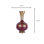 Aluminium Brown and golden Iron Vases 3 Add a heading 9 eMetalCrafts