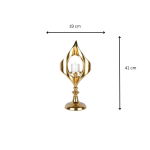 Aluminium Luxurious Golden Tea Light Candle Stand 5 Add a little bit of body text 1 14 eMetalCrafts