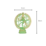 Brass Exotic India Nataraja | Green Colour 5 Add a little bit of body text 1 15 eMetalCrafts