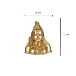 Pure Brass Shivji Face 6 Add a little bit of body text 1 16 eMetalCrafts