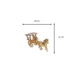 India Brass Metal Vintage Horse Cart with Open Jaali 5 Add a little bit of body text 1 3 eMetalCrafts