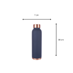 Copper Green and black print Design Copper Water bottle 4 Add a little bit of body text 15 eMetalCrafts