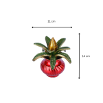 Brass Mangal Kalash with Coconut Showpiece, Kalash for Pooja 4 Add a little bit of body text 3 3 eMetalCrafts