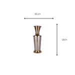 Aluminium New Design Golden Colour Flower Vase 3 Add a little bit of body text 4 eMetalCrafts