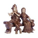 Brass Radha Krishna God Idol Statue 3 DSCF5427 eMetalCrafts