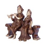 Brass Radha Krishna God Idol Statue 4 DSCF5428 eMetalCrafts
