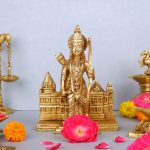 Lord Rama with His Temple | Brass Statue 1 DSCF5880 eMetalCrafts