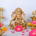 Super Fine Brass Lotus Laxmi