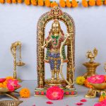 Brass Lord Ram Statue, Showpieces Figurine 1 DSCF5906 eMetalCrafts