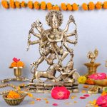Maa Durga Idol Brass Statue Murti of Devi Maa