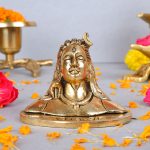 Brass Adiyogi Statue for Pooja 1 DSCF5987 eMetalCrafts