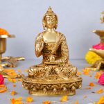 Exotic India Lord Buddha - Brass 1 DSCF5988 eMetalCrafts