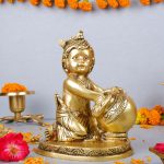 Maakhan Bal Gopal | Krishna Statue In Brass 1 DSCF6088 eMetalCrafts