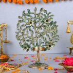 Brass Tree of Life Diya Tree Diya Deepak Tealight Holder 1 DSCF6216 eMetalCrafts
