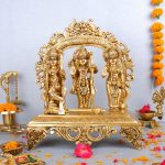 Brass Ram Darbar Golden Statue, Home