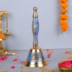 Brass Puja Bell for Home and Temple 1 DSCF6324 eMetalCrafts