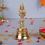Brass Ghanti with Hanuman Face