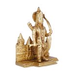 Lord Rama with His Temple | Brass Statue 3 DSCF6419 eMetalCrafts