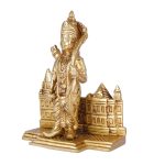 Lord Rama with His Temple | Brass Statue 4 DSCF6420 eMetalCrafts