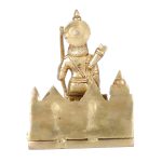 Lord Rama with His Temple | Brass Statue 5 DSCF6421 eMetalCrafts