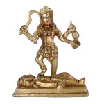 Brass Mahakali Mata Statue 2 DSCF6438 eMetalCrafts