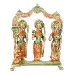 Brass Ram Darbar Idol 2 DSCF6446 eMetalCrafts