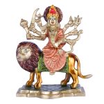 Brass Idol of Mata Sherawali | Maa Durga On Lion for Blessings 2 DSCF6458 eMetalCrafts
