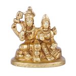 Brass Shiva Parvati Statue 2 DSCF6472 eMetalCrafts