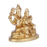 Brass Shiva Parvati Statue 3 DSCF6473 eMetalCrafts