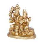 Brass Shiva Parvati Statue 4 DSCF6474 eMetalCrafts